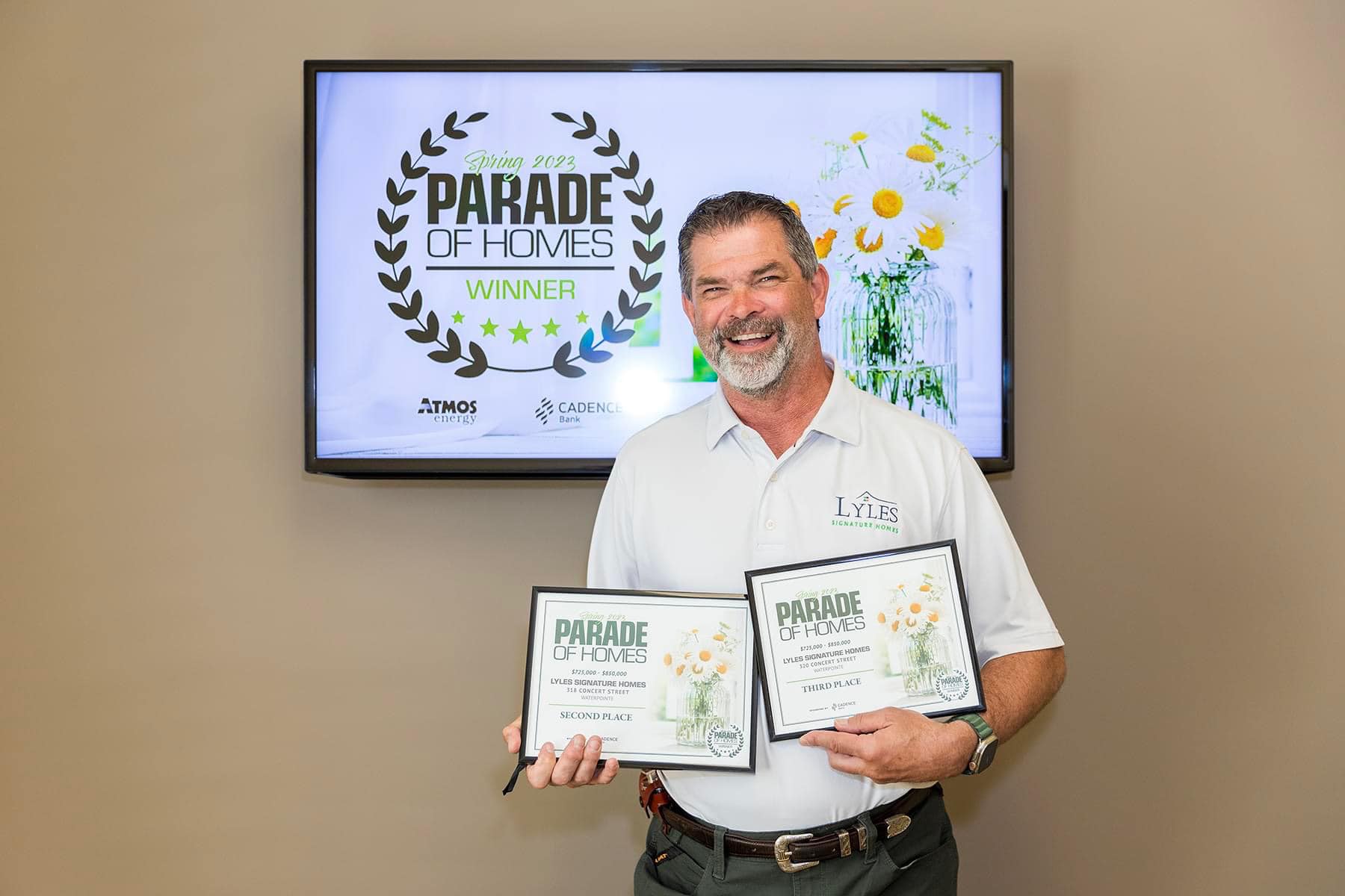 Parade of Homes award